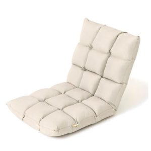 코멧 5단 각도조절 패브릭 좌식의자